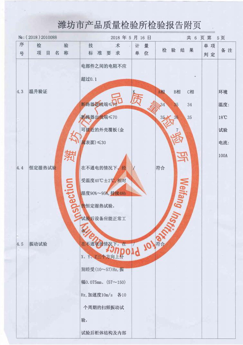 中侨一体化污水处理设备质监报告7