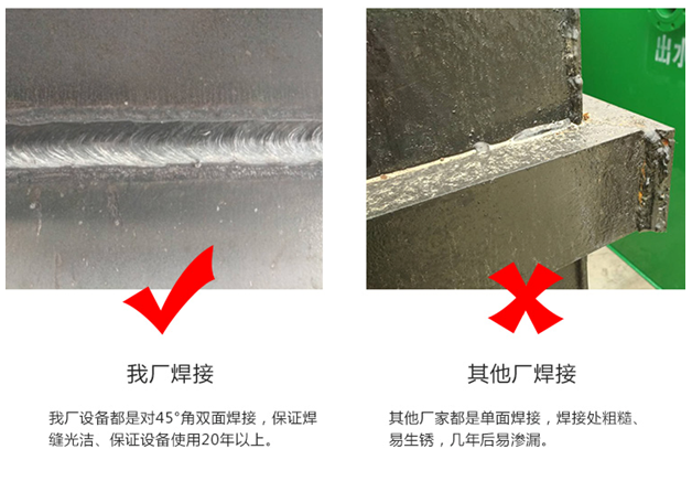 中侨环境一体化污水处理设备焊接工艺