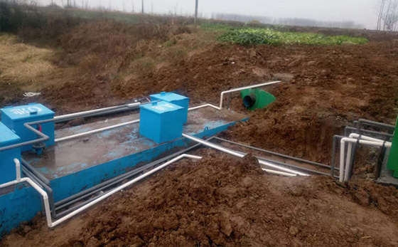 农村污水处理项目地埋式污水处理设备