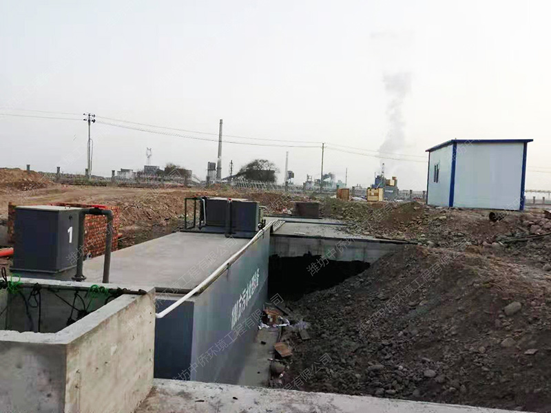 新疆拜城地埋式污水处理设备安装