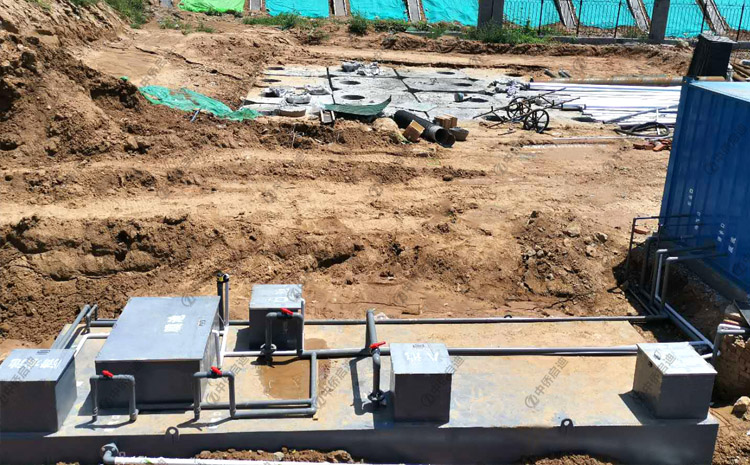 地埋式污水处理设备安装施工方案